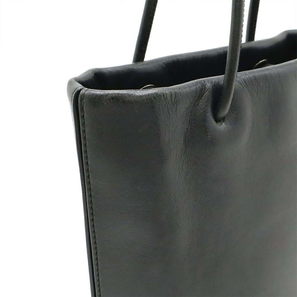 CHANEL Black Leather Tote Bag - Picture 8 of 10